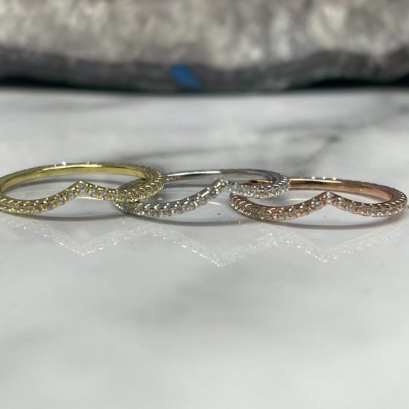 3 Tone V Shape Stackables - Picture 3 of 3